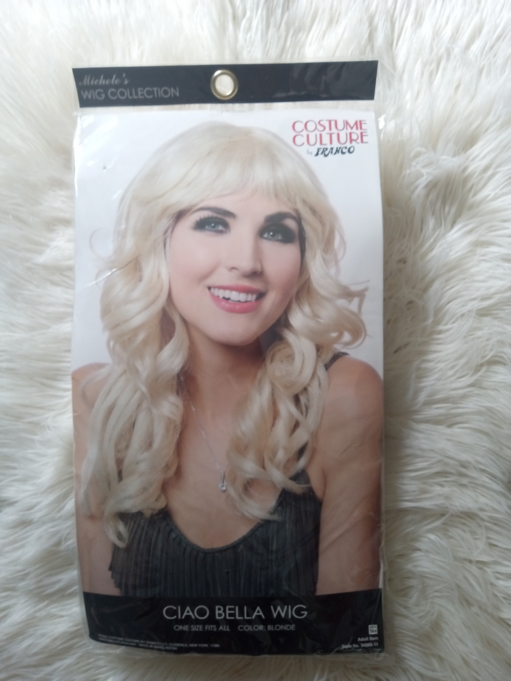 Costume Culture Ciao Bella Blonde Wig by Franco - Blonde